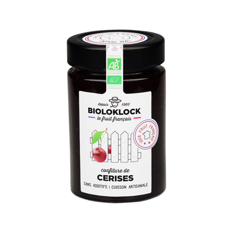 Confiture de cerises de Bioloklock 230g