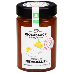 Confiture de Mirabelles de Bioloklock 230g